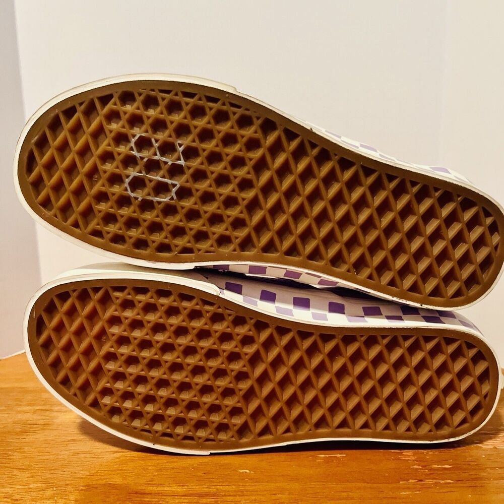 Vans Emma Mulholland On Holiday Classic Slip-On M 4 W 5.5 Purple Floral Chenille - Picture 7 of 9